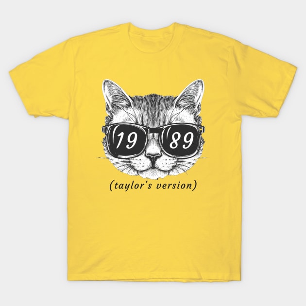 1989 taylors cat version T-Shirt by Aldrvnd